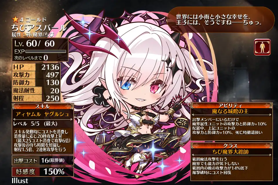 ちびアスバール - 千年戦争アイギス攻略 Wiki*