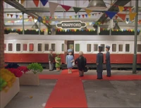 TV版第4シーズンのお召し列車