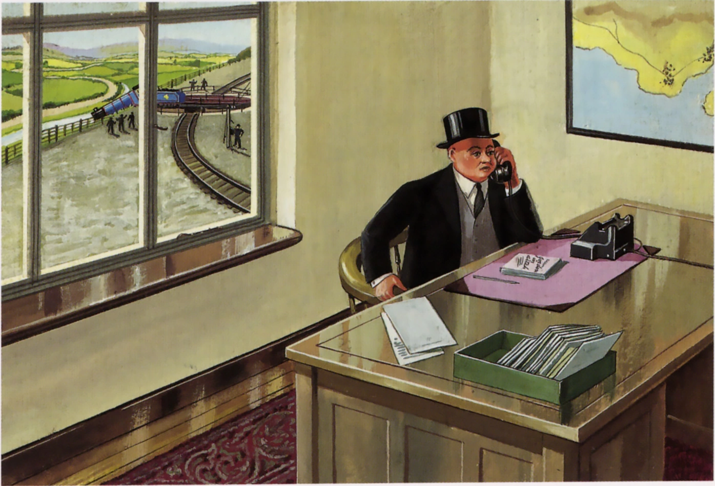 原作第8巻のトップハム・ハット卿