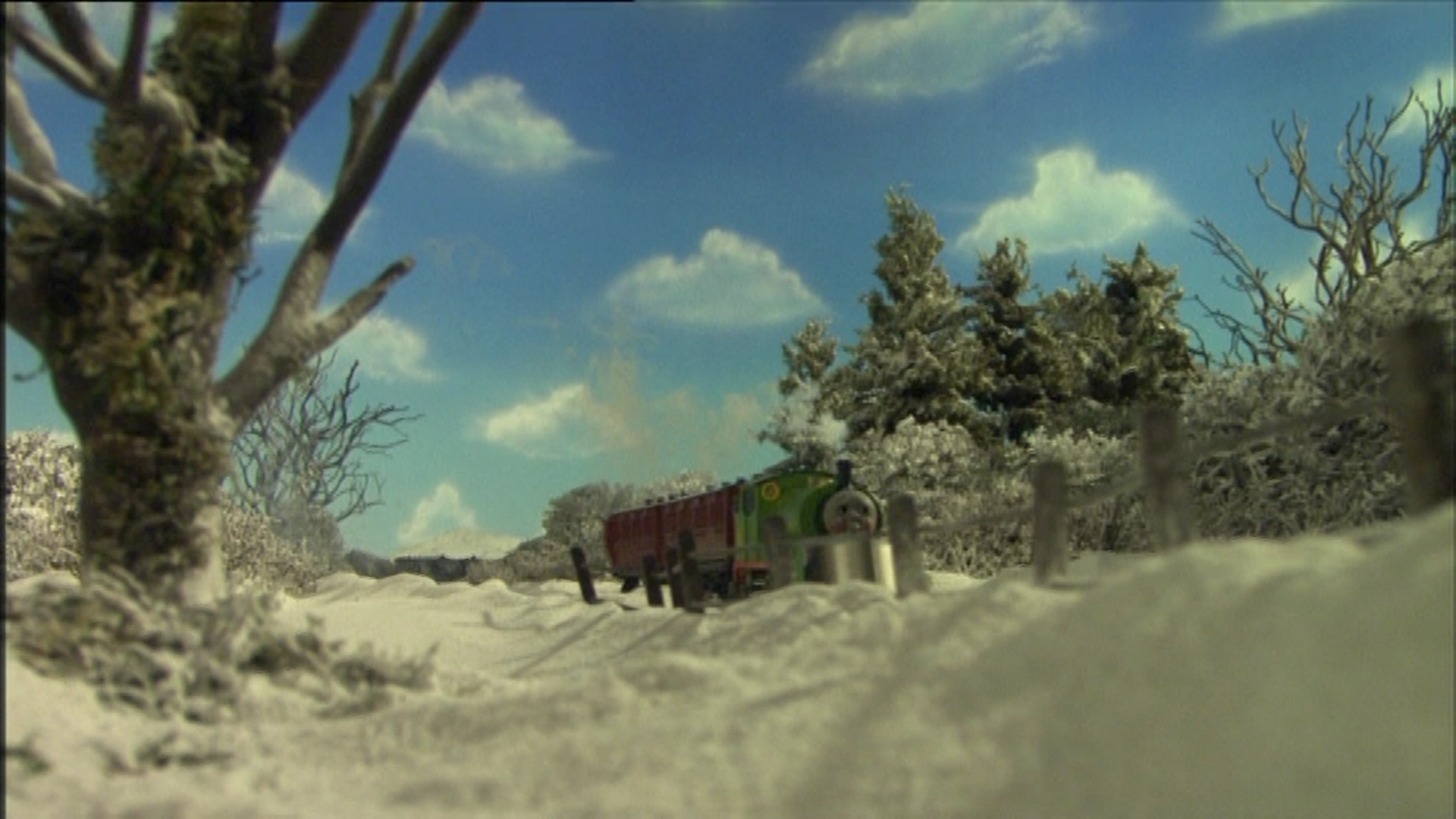 TV版第11シーズンのパーシーの雪かき