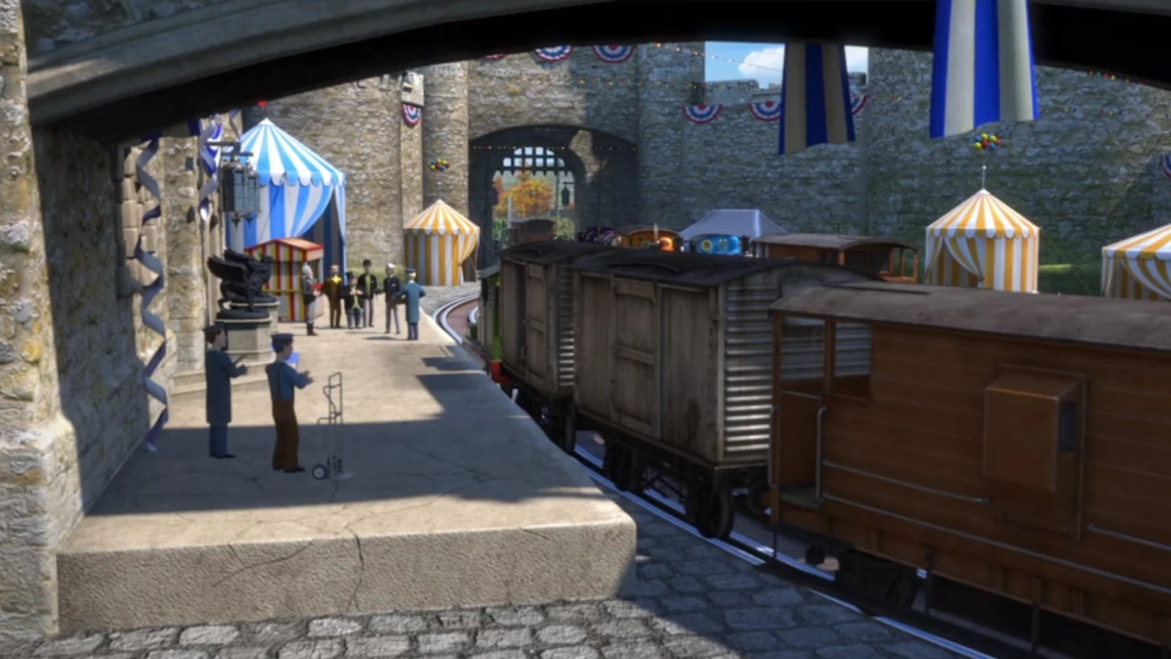 TV版第24シーズンのキャッスル駅（城内）