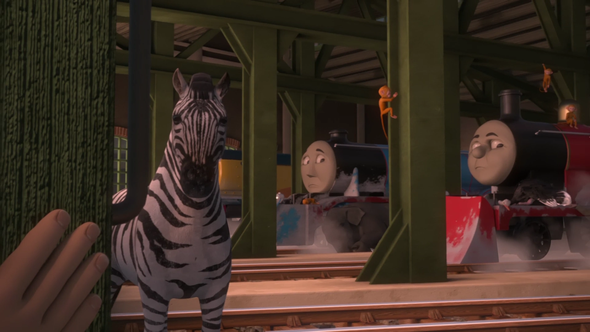 TV版第22シーズンの縞馬