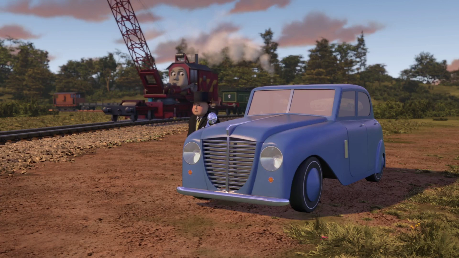 TV版第24シーズンのトップハム・ハット卿のセダン TV版第24シーズンのトップハム・ハット卿のセダン