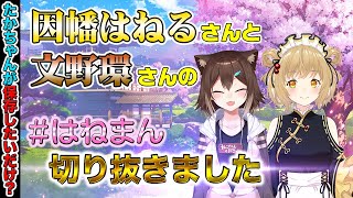 【因幡はねる/文野環】たかちゃんが話題になってたから切り抜いてみた【#はねまん】[2021/01/21](たかちゃんねる)