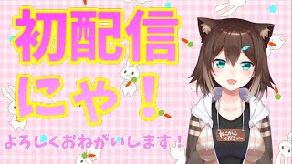 初配信！！はじめまして☆【にじさんじ】【文野環/野良猫】[2020/11/26]