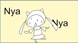 【文野環】Nyanyanyanyanyanyanya! Nyan cat【歌ってみた】 #NIJINYANJI[2021/02/04]