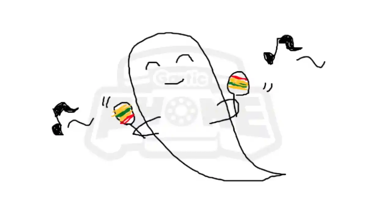 マラカスおばけ