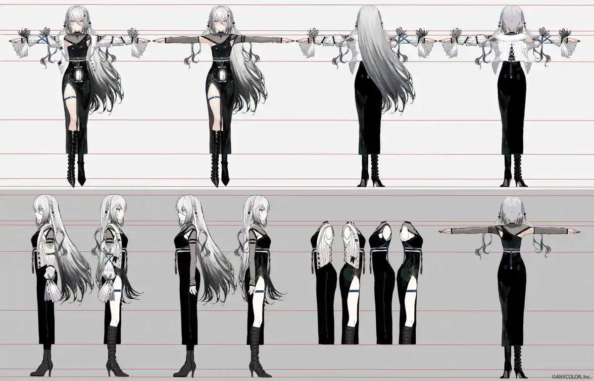 設定画(三面図)2 設定画(三面図)2