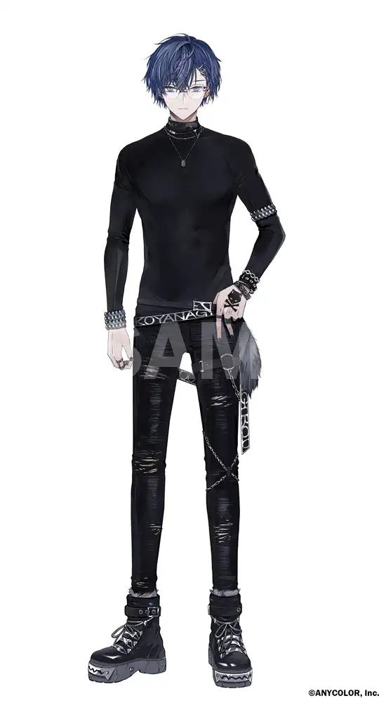 パンク 上着オフ