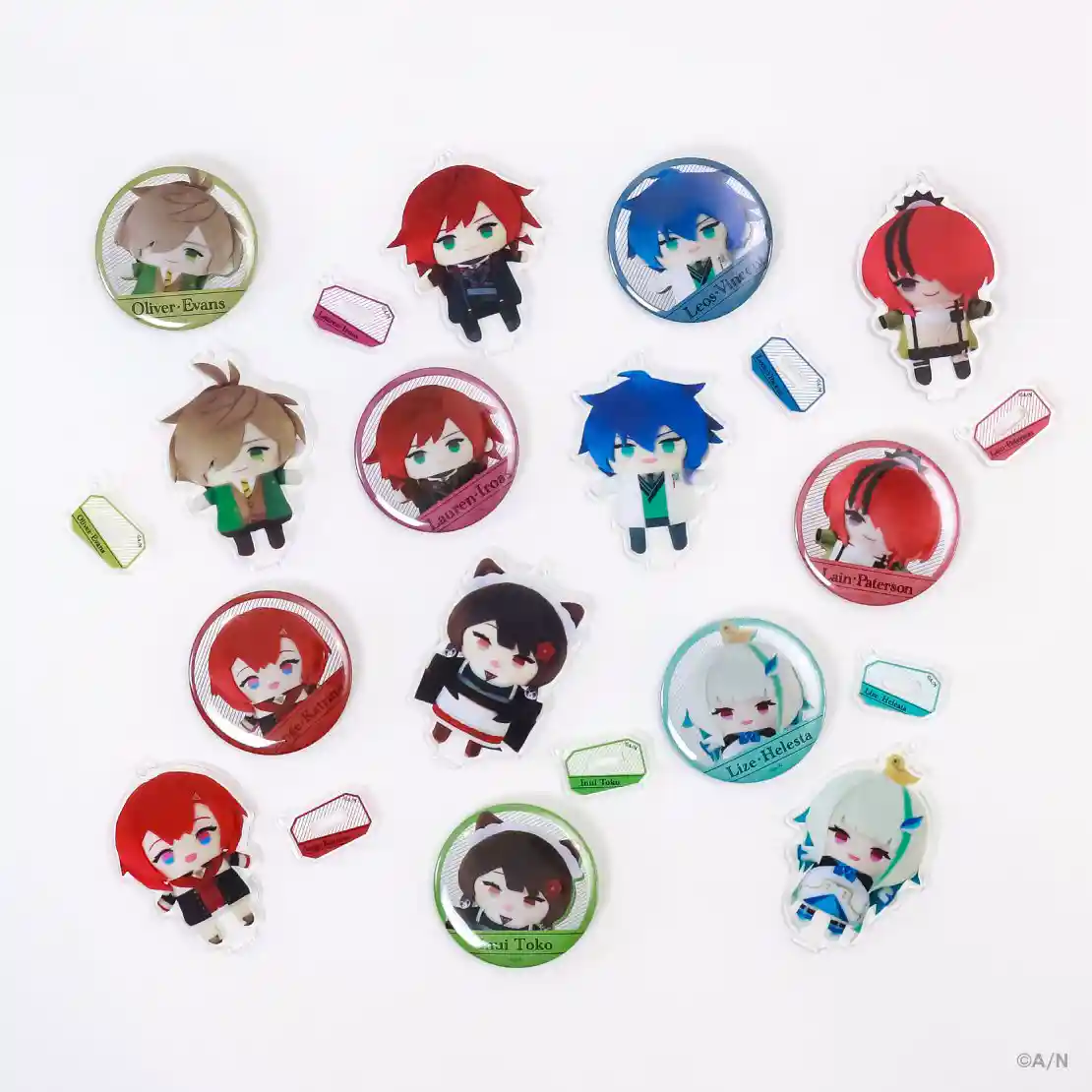 「にじぱぺフォトグッズ vol.3」ラインナップ 「にじぱぺフォトグッズ vol.3」ラインナップ