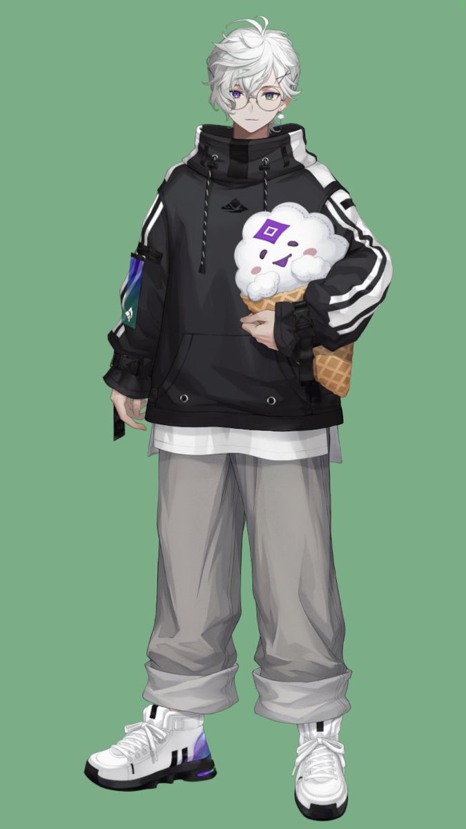 パーカー衣装自撮り4