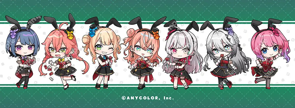 にじさんじ Secret Party スクラッチ デフォルメ