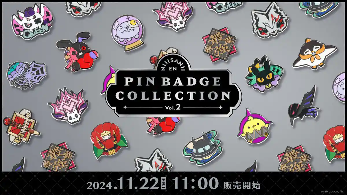 NIJISANJI EN PIN BADGE COLLECTION Vol.2