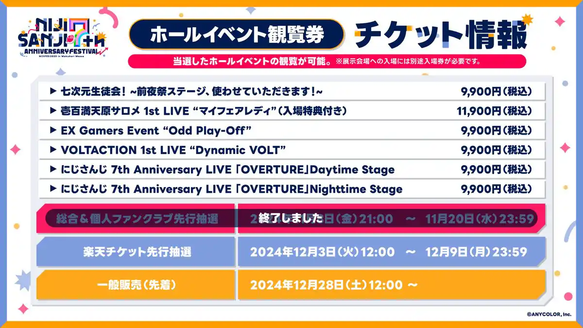 にじフェス2025