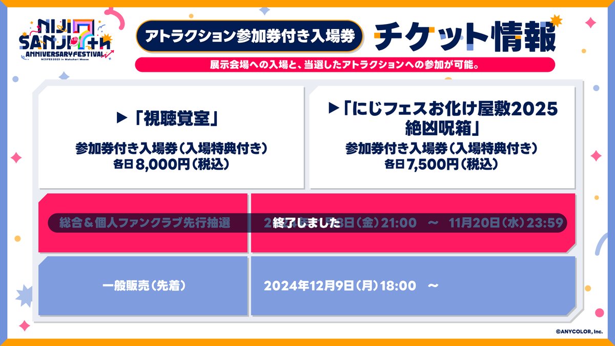 にじフェス2025