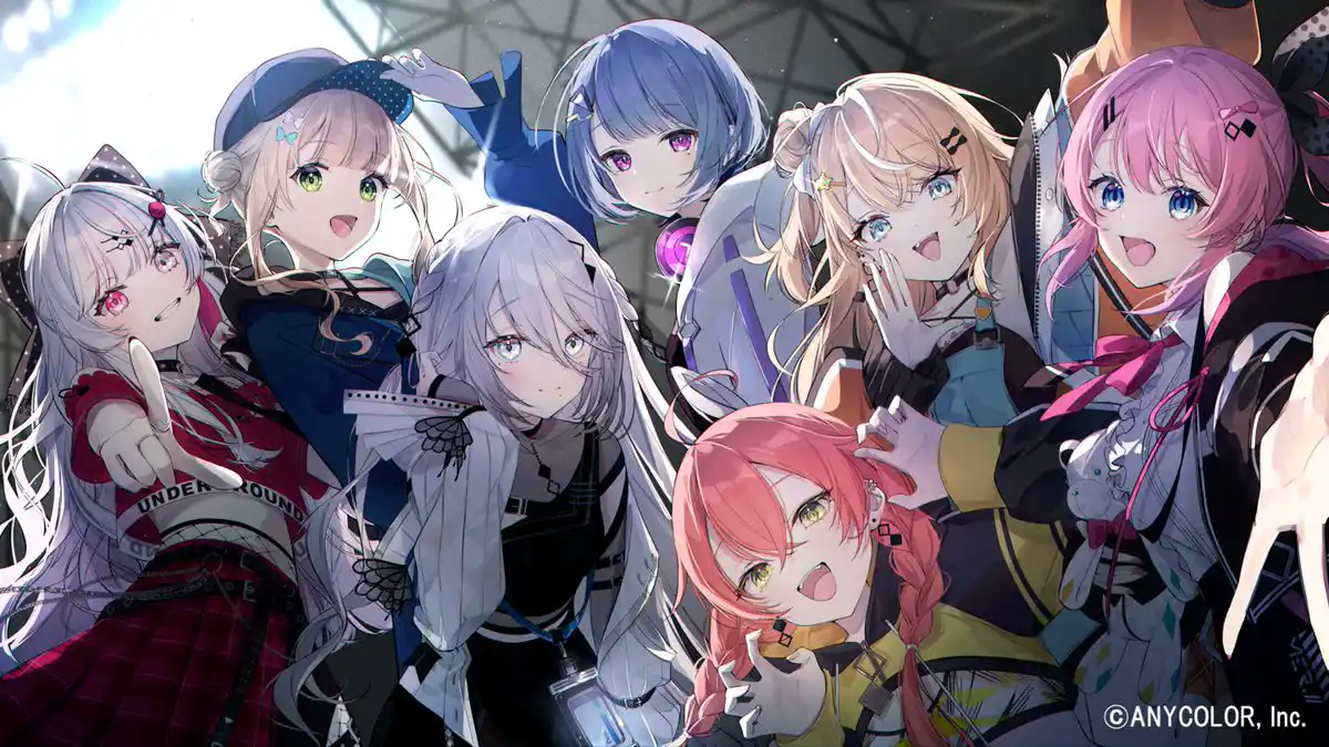 いでぃおす二周年ライブ ビジュアル
