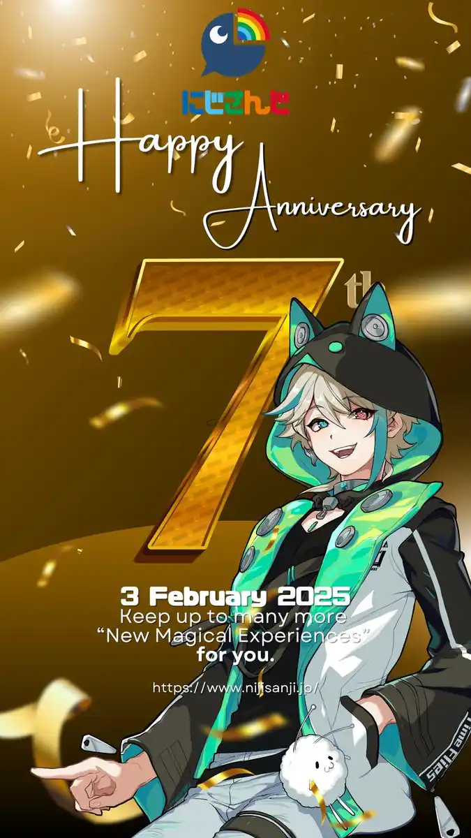 にじさんじ7周年記念ポスト