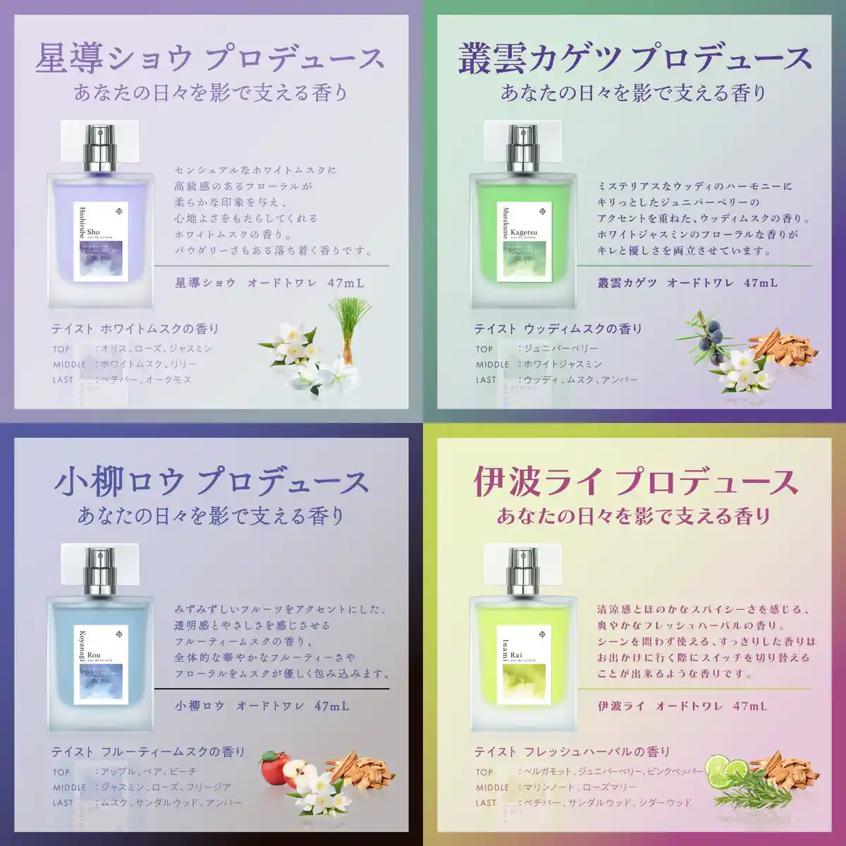 にじさんじ×Anideal 第７弾 香り
