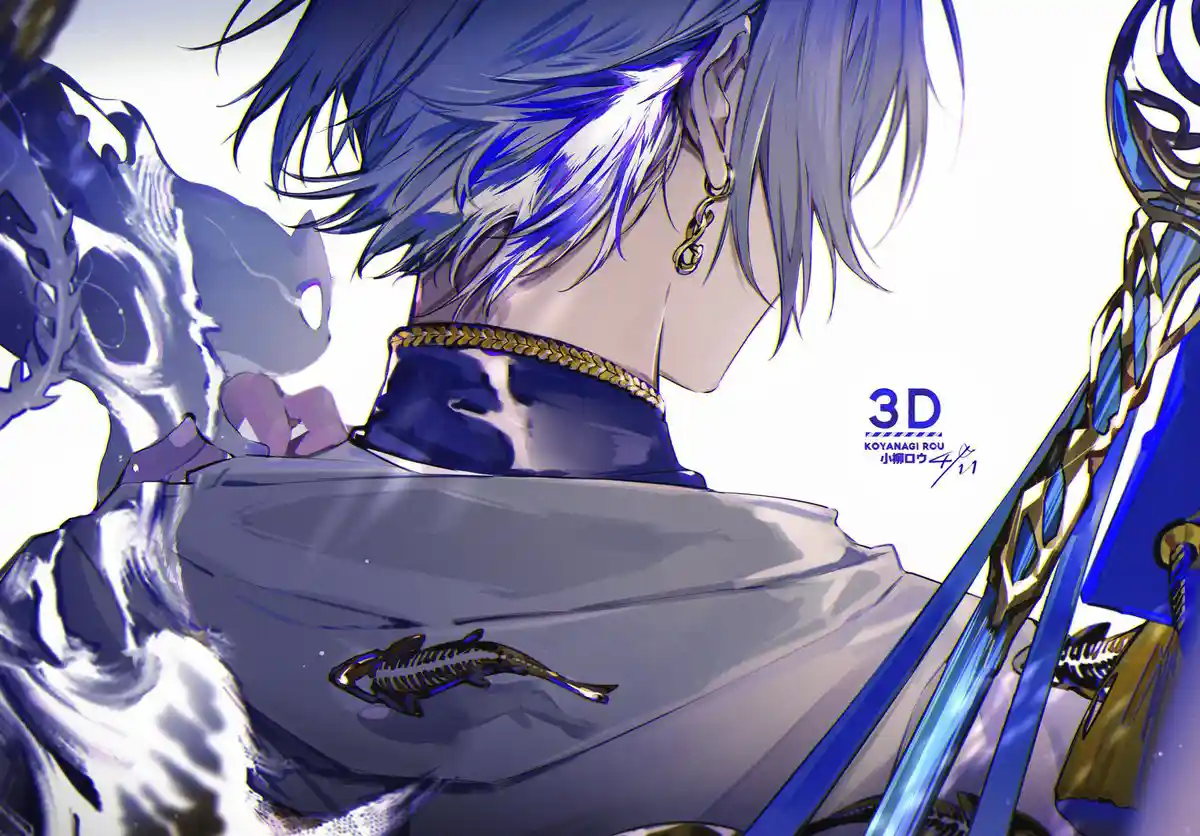 小柳ロウ3D記念ファンアート