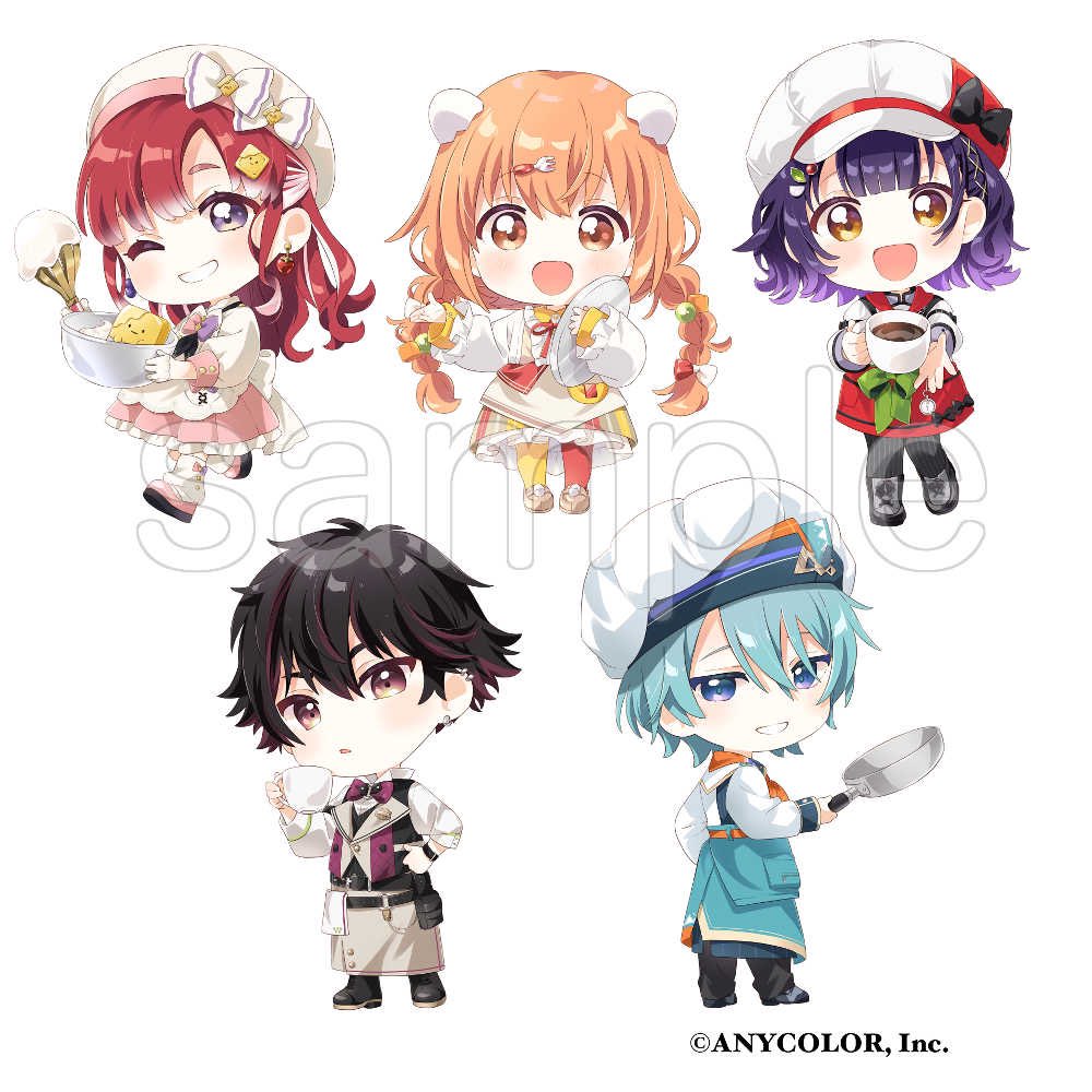 にじさんじスイパラコラボ(デフォルトイラスト)