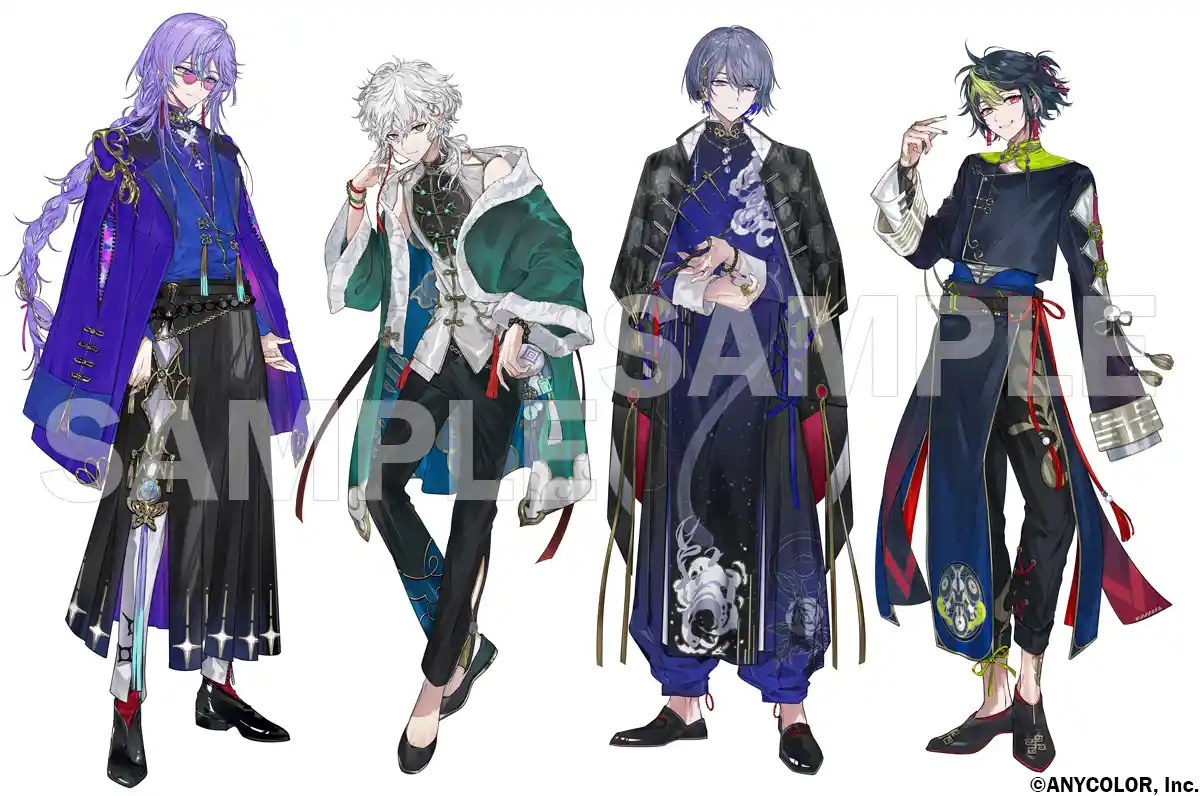 Dytica 2nd Anniversary 等身グッズビジュアル