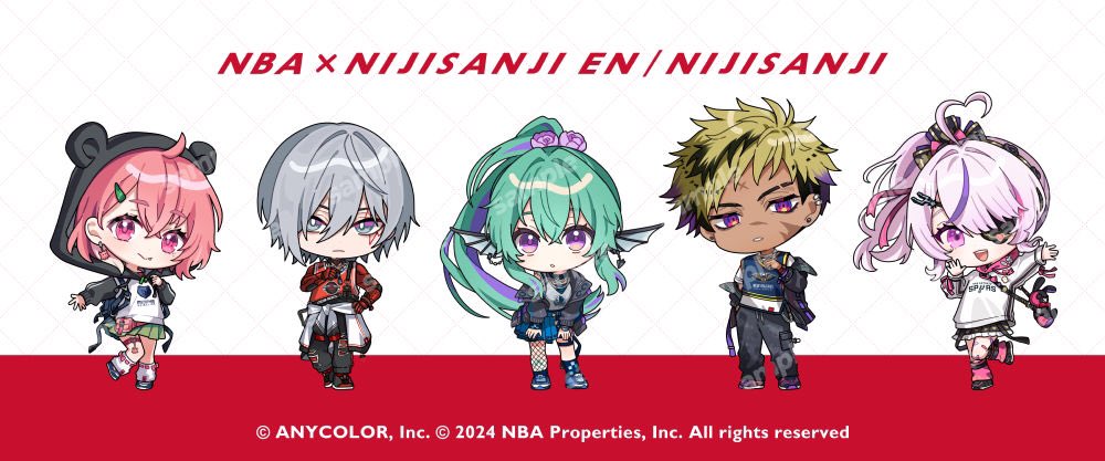 『NBA』×『NIJISANJI_EN』/『にじさんじ』Fulgur