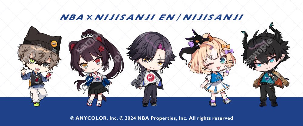 『NBA』×『NIJISANJI_EN』/『にじさんじ』Alban