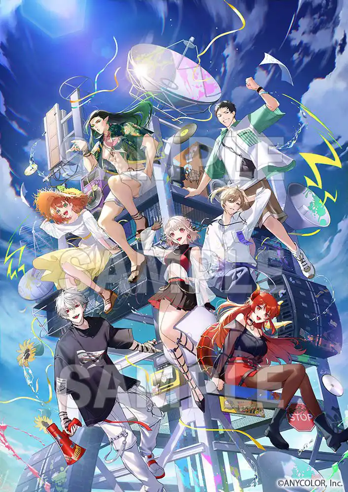 「にじさんじ WORLD TOUR 2025 Singin’ in the Rainbow！横浜公演」ビジュアル