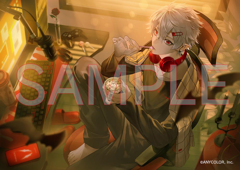 「ふもコレ × にじさんじ」コラボ葛葉マウスパッドビジュアル