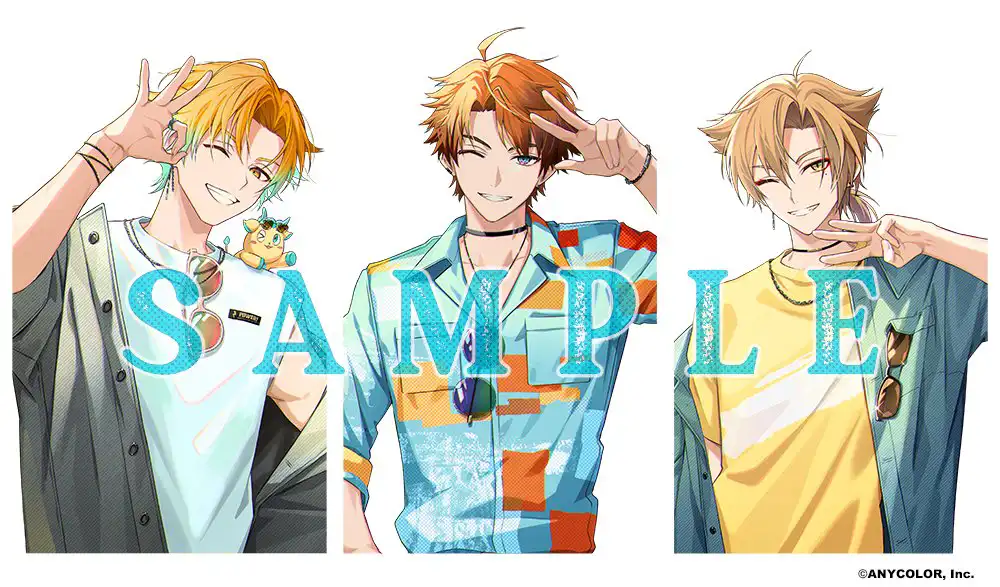 三ミ一体！！！！！！ 等身ビジュアル
