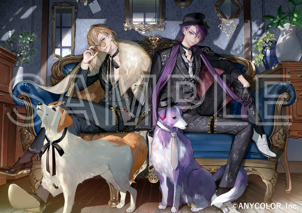 NIJISANJI Elegant Mode Type: Kanato&Hibariキービジュアル