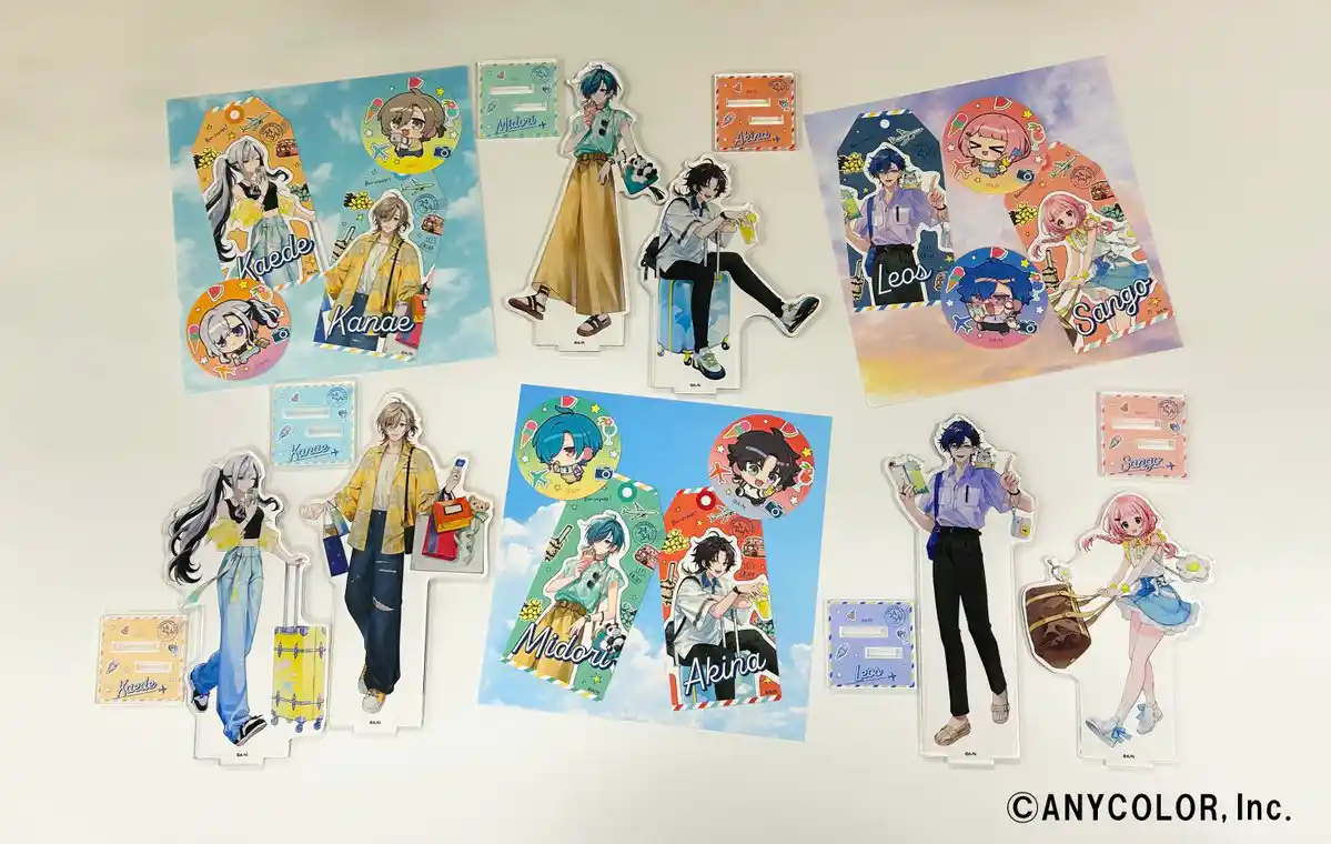 「七次元生徒会! × まねきねこ」コラボグッズ写真 「七次元生徒会! × まねきねこ」コラボグッズ写真