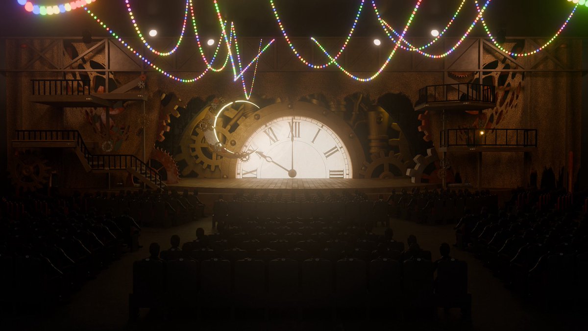 『永久アンフィテアトルへようこそ』MV 3DCG背景