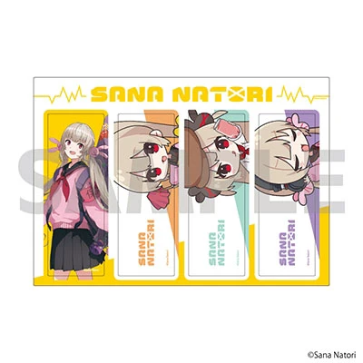 4連クリアしおり「名取さな」01/たくさんの名取さな