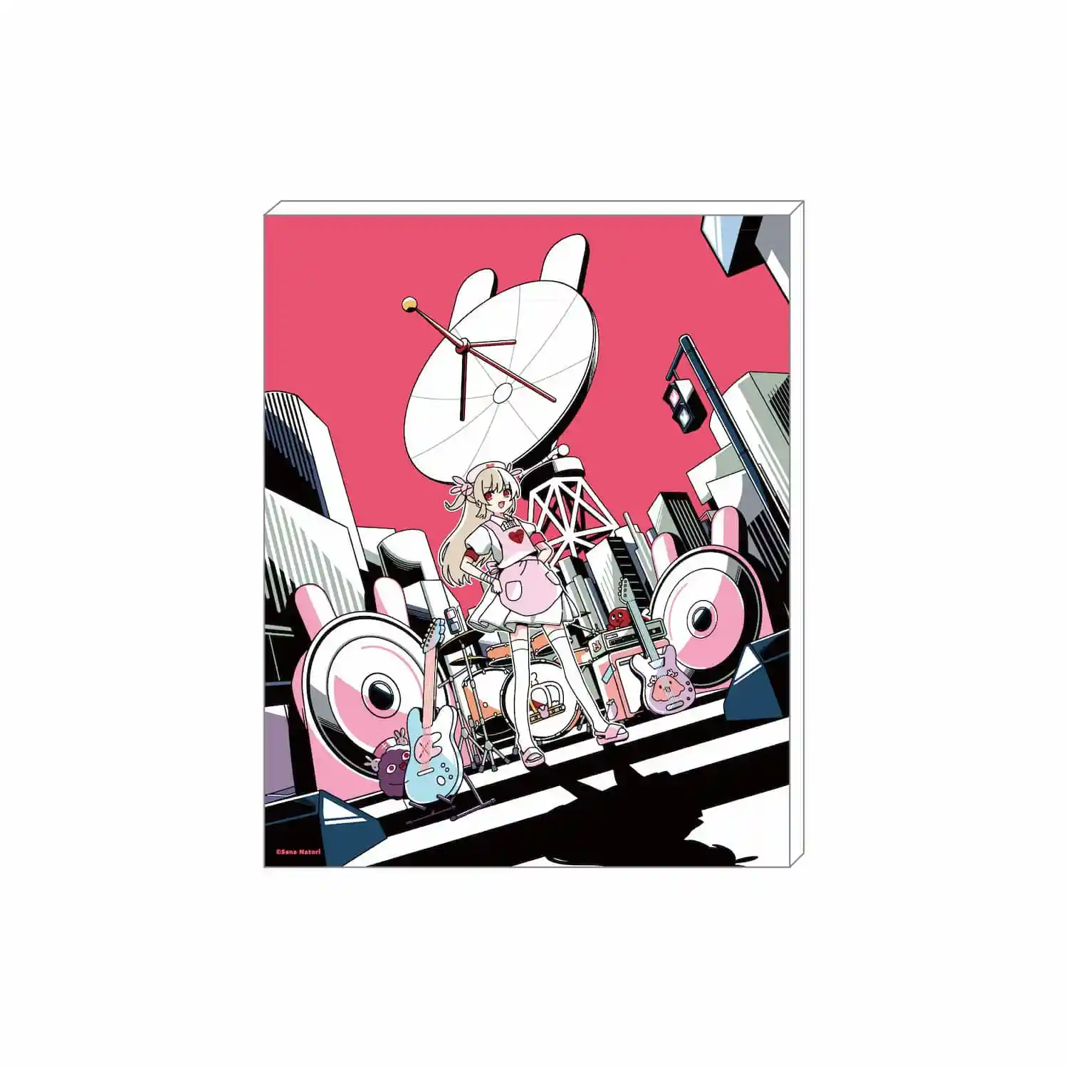 名取さな 1st Live「サナトリック・ウェーブ」キービジュアルキャンバスアート