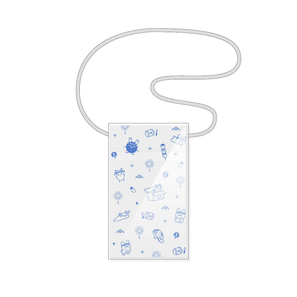 納涼！夏祭りスマホポーチ