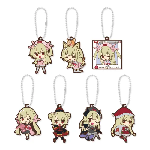 『名取さな』トレーディングラバーストラップ