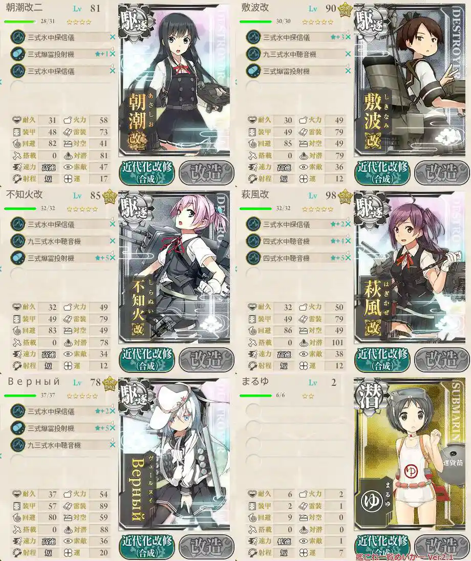 艦これ部aar 通常海域 ロリコン向け1 5レベリング おんj艦これ部 Wiki