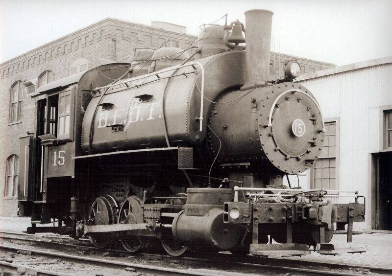 港湾鉄道の機関車のモデル機