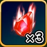 魔水晶x3
