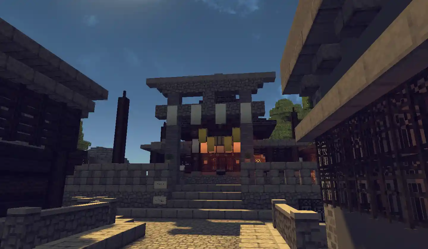 花咲川市の神社仏閣 おんj民で造るマイクラサーバー 公式wiki Wiki