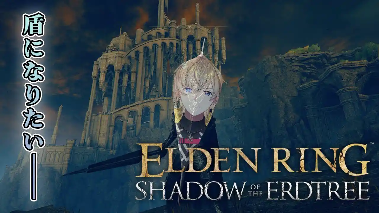 【ELDEN RING SHADOW OF THE ERDTREE】#５ 　DLCラストスパート　俺は、ただの盾になりたい。