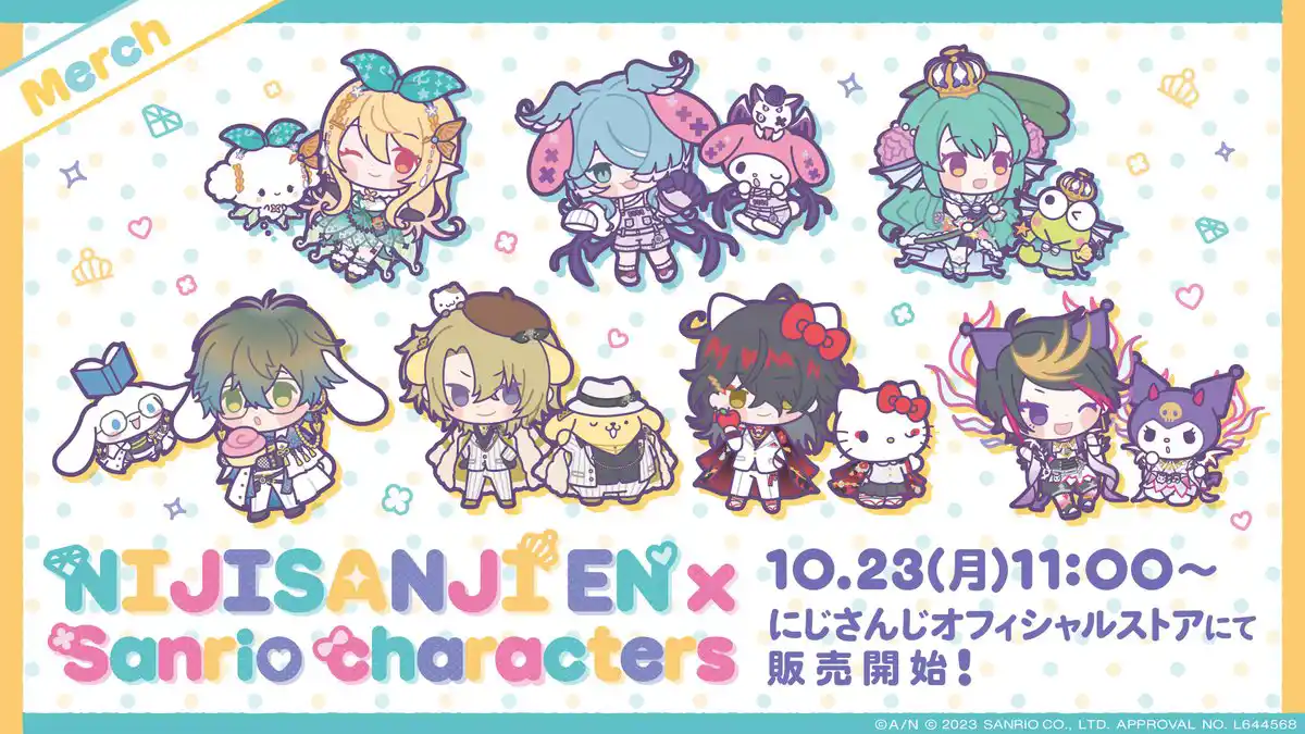 NIJISANJI_EN × Sanrio characterst