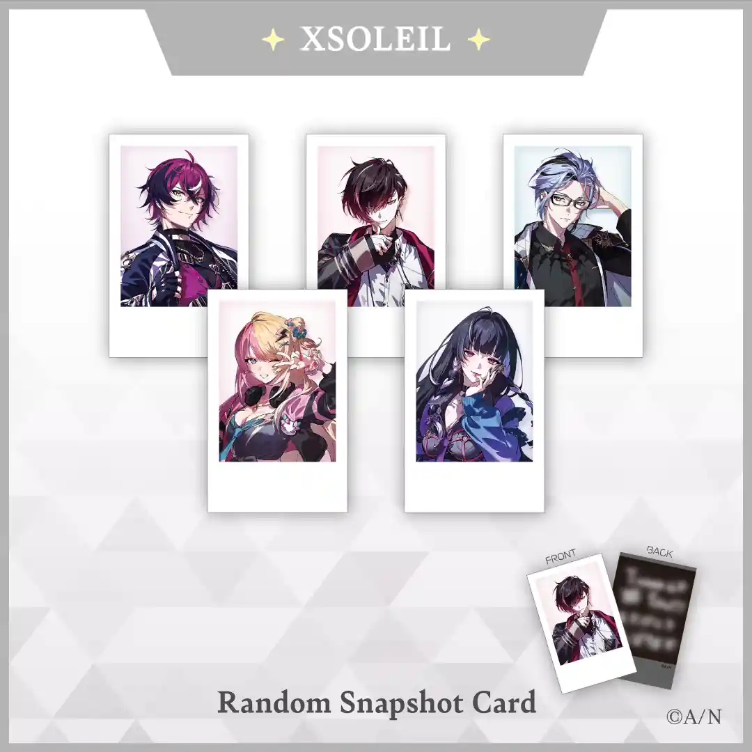 【XSOLEIL】ランダムチェキ風カード