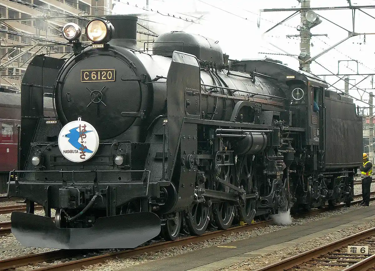実機のC61形蒸気機関車20号機