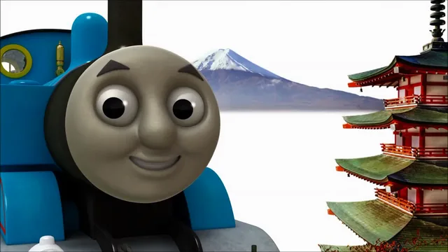 Thomas is Leaving Sodor for the Macy's Thanksgiving Day Parade!の富士山