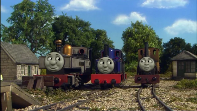 第12シーズンで乗換駅でダンカンとマイティマックと共に居るフレディー