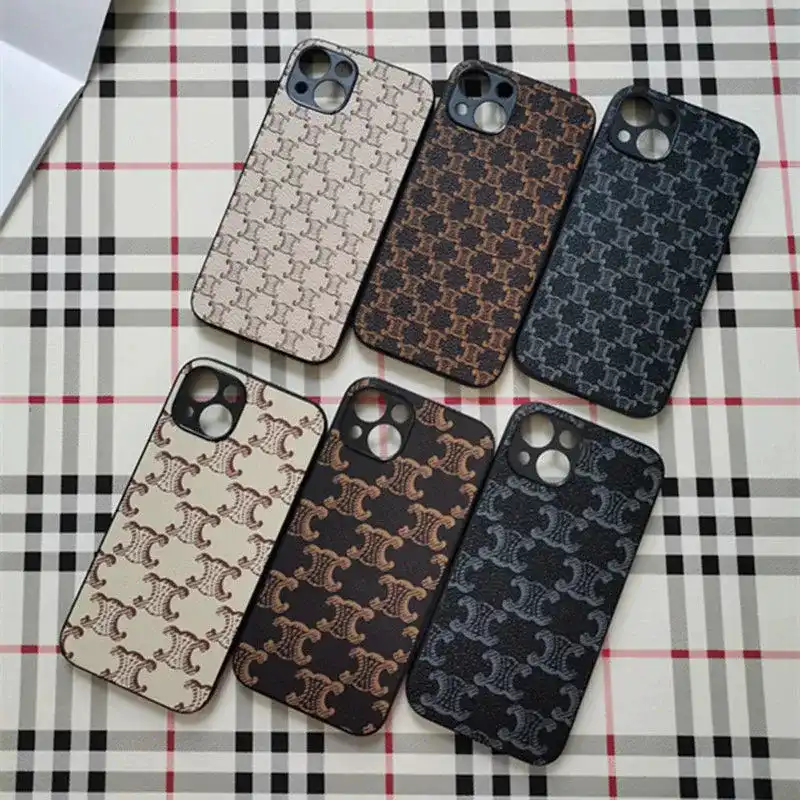 celine iPhone 15 14/13/12/11 pro xr/xs Brand Full Cover