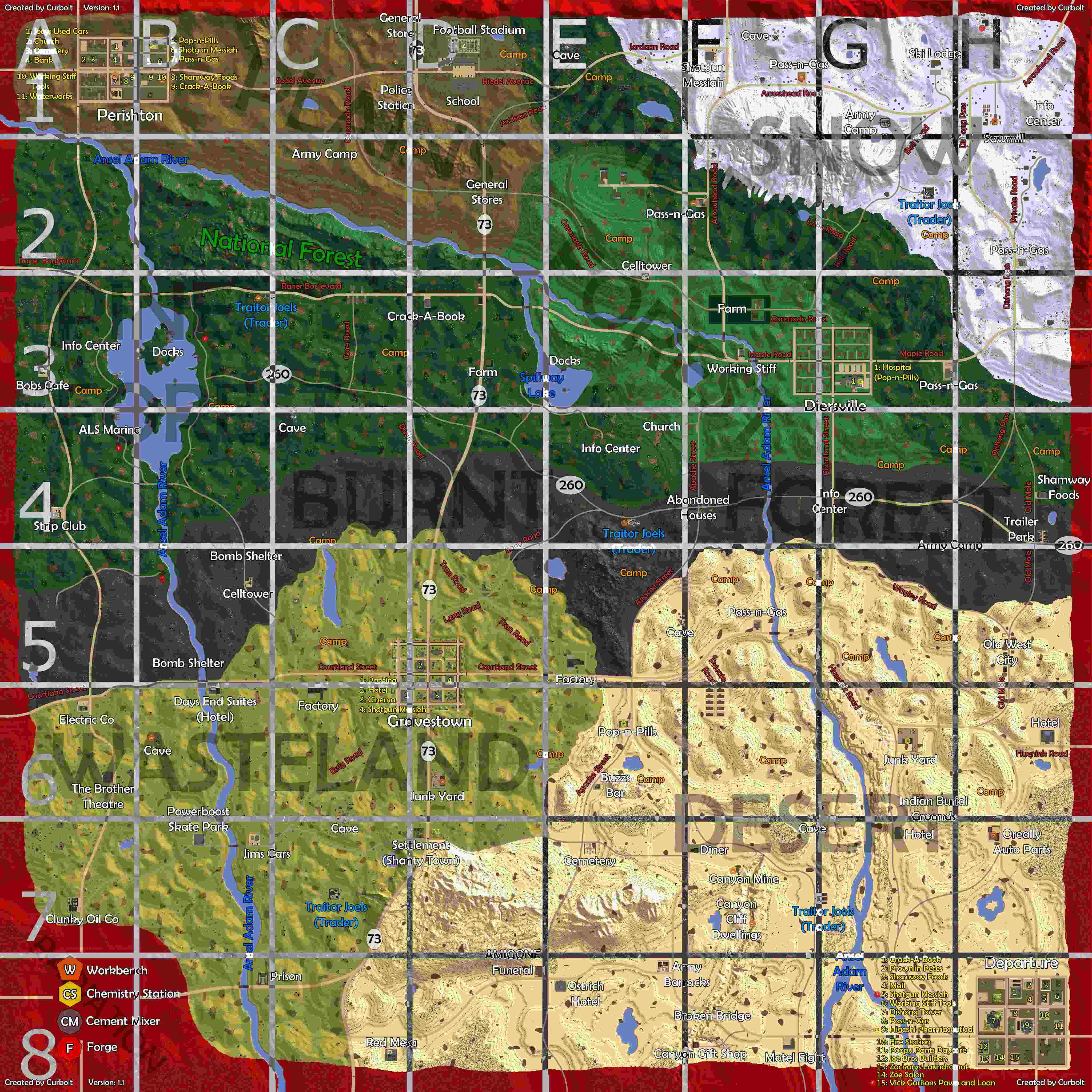 7 days to die xbox one map navezgane detailed