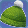 ポンポンニット帽（緑）.png